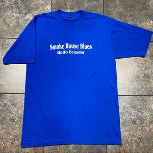 VTG 90’s Smoke House Blues S/S T-Shirt Size XL